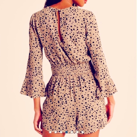 Abercrombie & Fitch V-Neck Romper - Picture 6 of 8